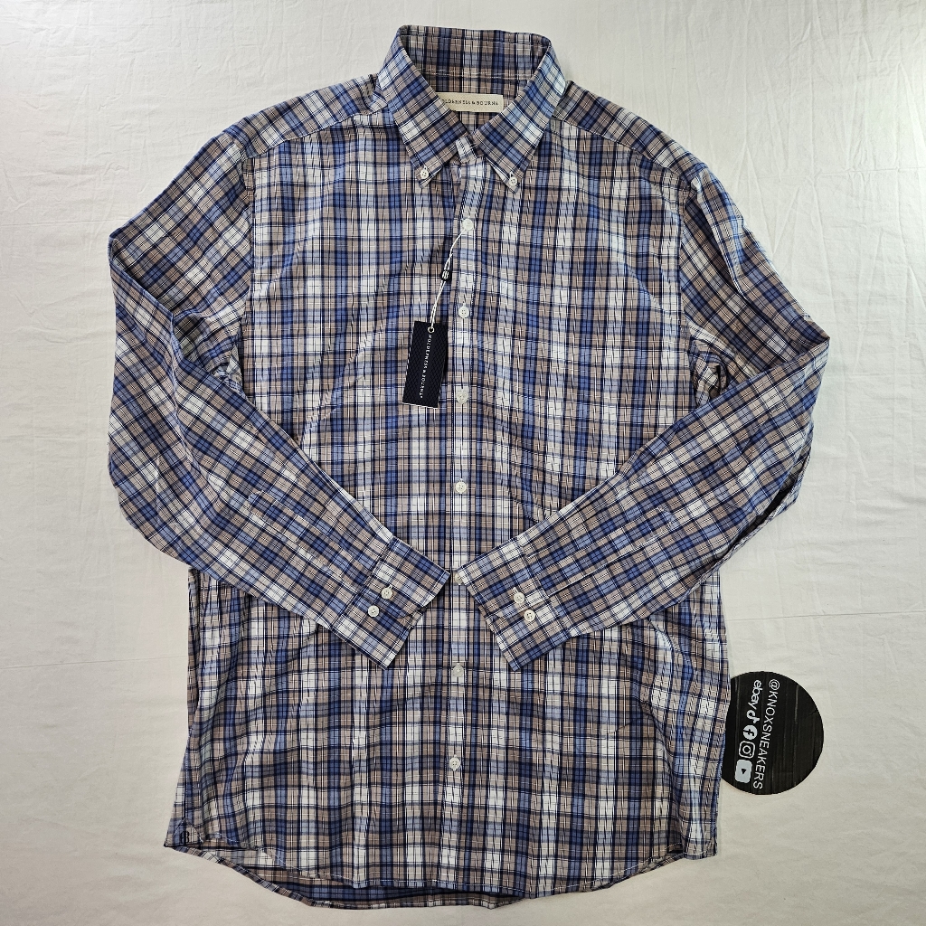 Holderness And Bourne The Andrew’s Long Sleeve Button Up Plaid Men's Size Xlarge